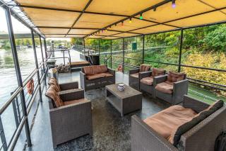 Grande péniche 4 ch - 10 pers -Paris - Ile de Puteaux- terrasses - Puteaux - 4