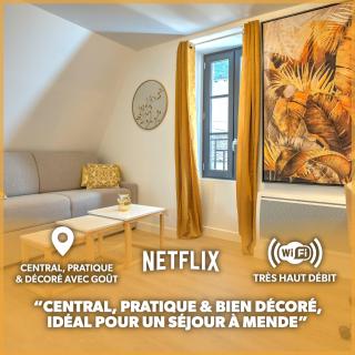 Le GoldenLeaf - Netflix/Wi-Fi Fibre - Séjour Lozère - Mende - 0