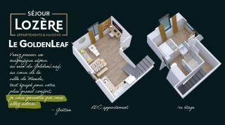 Le GoldenLeaf - Netflix/Wi-Fi Fibre - Séjour Lozère - Mende - 8