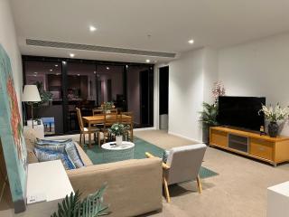 Quiet CBD 3b2b apartment + free parking - Melbourne - 8