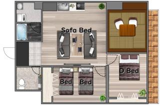 最上階から国宝四天王寺を一望""任天堂switch&Wi-Fi完備&Netflix視聴可 - 7