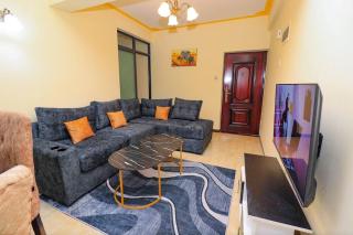 Luxury 1 BED apartment with extra bed Kilimani Nairobi Kenya - 2