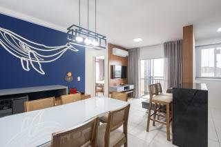 Apto a 150m DA PRAIA e 15min BETO CARREIRO com WI-FI, PISCINA, PORTARIA 24h, PLAYGROUND INFANTIL, QUADRA DE ESPORTES sacada com CHURRASQUEIRA e vaga de GARAGEM - 5