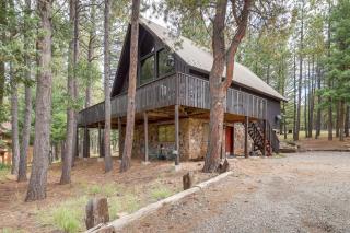 Deluxe A-Frame Home with Game Room and Deck! - Angel Fire - 7