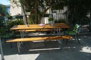 Holiday apartment in Zaboric with sea view, balcony, air conditioning, WiFi 5177-4 - 1