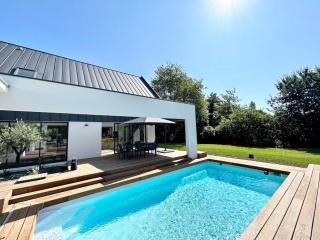 Villa neuve contemporaine avec piscine - Fouesnant - 0