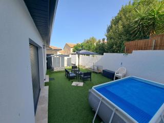 Charmante Maison avec Piscine - Bessan - 9