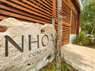 NHOA 207C Lux 1BR Condo Pool View in Aldea Zama - Tulum - 1
