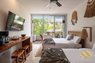 NHOA 207A Lux 2BR Condo Pool View in Aldea Zama - 2