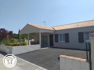 Maison neuve en Vendée, 3 chambres, proche véloroute et océan, wifi, terrasses, tout inclus. - FR-1-426-542 - 0