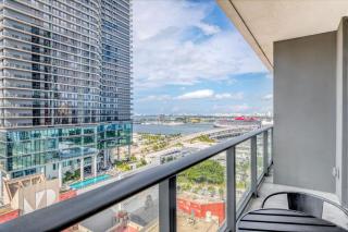Downtown studio w pool nr shops entertainment MIA-80 - Miami - 6