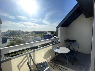 Hisse et Oh, T2 avec balcon vue port et parking - Vannes - 8
