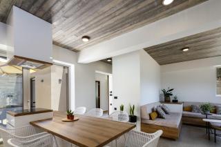 New Modern Villa Domus Myrtia with private pool & BBQ, 4km from nearest beach - Marioú - 5