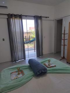 Apartamento Lua 3 - Quarto e Sala com Varanda e cozinha americana na praia do preá-Ce - Preá - 9