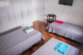 Amplo Apartamento - 3 Quartos - 1 min da praia - 1