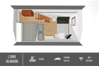 L'abri du marin - Studio - proche plage, parking, wifi - La Rochelle - 8