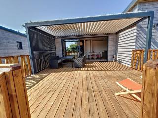 Chalet cosy 4 pers - Piscine chauffée - Proche plage et commerces - Terrasse et jardin privés - FR-1-361-504 - Jullouville-les-Pins - 3