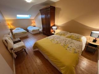 Gîte de Charme avec Terrasse près de Bourbonne-les-Bains, 2 chambres, poêle à bois, Wifi inclus - FR-1-589-118 - Lironcourt - 7