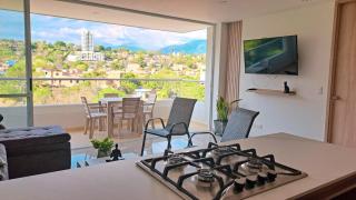 Apto Moderno con Vista Panorámica, Piscina y Tobogán - Santafé de Antioquia - 7