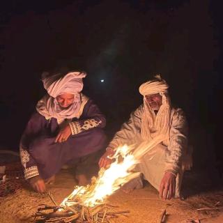 Sahara wild camping - 1