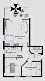 Villa Am alten Kreidebruch FW Strandläufer - Sassnitz - 7