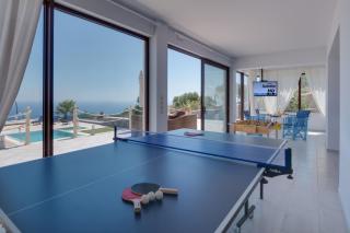 Sea Views at villa Anemomylos with Heated Pool, Ping Pong and Tennis - 4