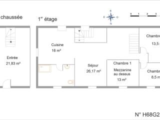 Gîte convivial avec terrasse abritée, 3 chambres, cuisine équipée, espace détente, proche autoroutes et pistes cyclables. - FR-1-744-6 - Baldersheim - 2