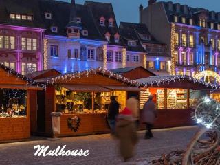 Gîte convivial avec terrasse abritée, 3 chambres, cuisine équipée, espace détente, proche autoroutes et pistes cyclables. - FR-1-744-6 - Baldersheim - 3