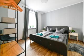 Modernes Altmarkt Apartment mit Parkplatz 4 Gäste 55qm Waschmaschine Wlan Netflix Terrasse - Cottbus - 8