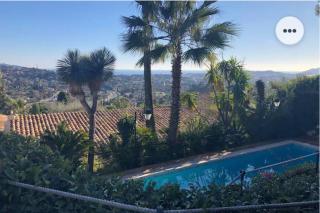 Villa Mougins vue Mer sur Baie de Cannes, Piscine vue mer partagée - Mougins - 8