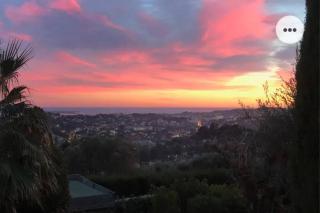 Villa Mougins vue Mer sur Baie de Cannes, Piscine vue mer partagée - Mougins - 7