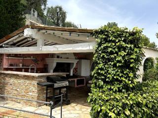 Villa Mougins vue Mer sur Baie de Cannes, Piscine vue mer partagée - Mougins - 4