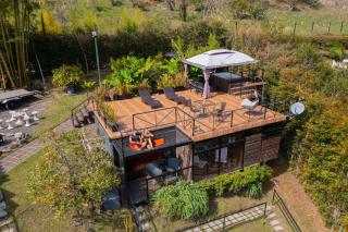Glamping Montecarlo Lodge Cubo de Madera-Guatapé - Guatapé - 6
