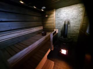 Luxury Aurora glass Igloo, hot tub & sauna cottage - 5