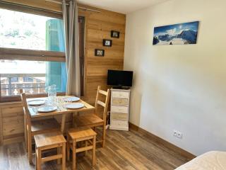 Studio rénové aux Gets, face aux pistes des Chavannes, balcon, tout équipé. - FR-1-623-231 - Les Gets - 9