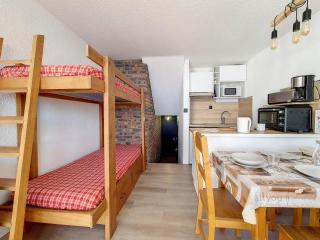 Studio Lumineux 4 Pers, Accès Pistes, Balcon SO, Près Commerces et Remontées, Non Fumeur, Animaux Refusés - FR-1-344-990 - Les Menuires - 9