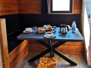 Charmant appartement rénové, cosy, pour 4 pers., exposé sud, skis aux pieds, proche commerces - FR-1-545-43 - 2