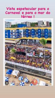 Flat encantador beira mar na Barra . Em frente a praia! No Circuito do Carnaval de Salvador! - 3