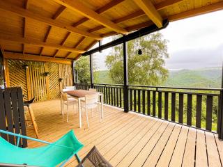chalet nature sur la vallée de la Truyère - Neuvéglise - 3