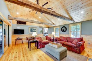 Lakefront Lovell Home with Dock Walk to Town Beach! - 3