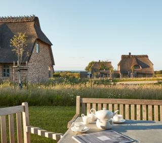 Reetdorf Geltinger Birk Malerhaus Eisnebel - 8
