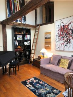 Charming apartment on top floor in Marais -5P - París - 0