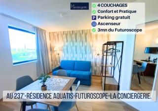 AU 237'- Résidence Aquatis - Futuroscope - La Conciergerie. - Chasseneuil-du-Poitou - 9
