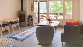 Modernes Alpenstudio mit Bergblick, Pool und Sauna - Sankt Moritz - 5