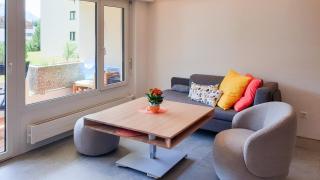 Modernes Alpenstudio mit Bergblick, Pool und Sauna - St. Moritz - 2