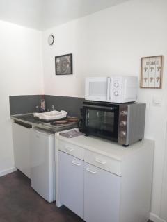 Studio bleu tout équipé avec wifi - Le Creusot - 6