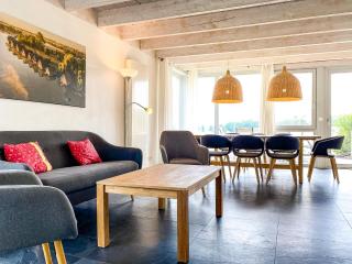 Ferienhaus Wiesengeflüster S1 - mit Sauna, Kamin und Workation an der Müritz - Marienfelde - 8