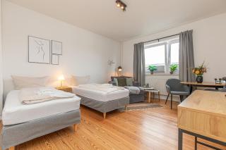 fewo1846 - Kommood - zentral gelegenes Studio-Apartment mit Balkon im Hochparterre - Flensburg - 0