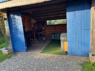 Pembrokeshire Shepherd hut with hottub - 6