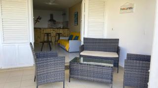 Indigo, Anse Mitan, beau F2 sublime vue mer, proche plage - Les Trois-Îlets - 9